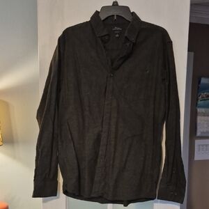 MARC BY MARC ANTHONY Dark Green Button-Up Shirt